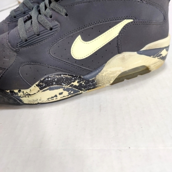 Nike 2012 Air Force 180 RARE Mid Glow In The Dark Sneakers Men's Shoe Sz 10 - Picture 9 of 12